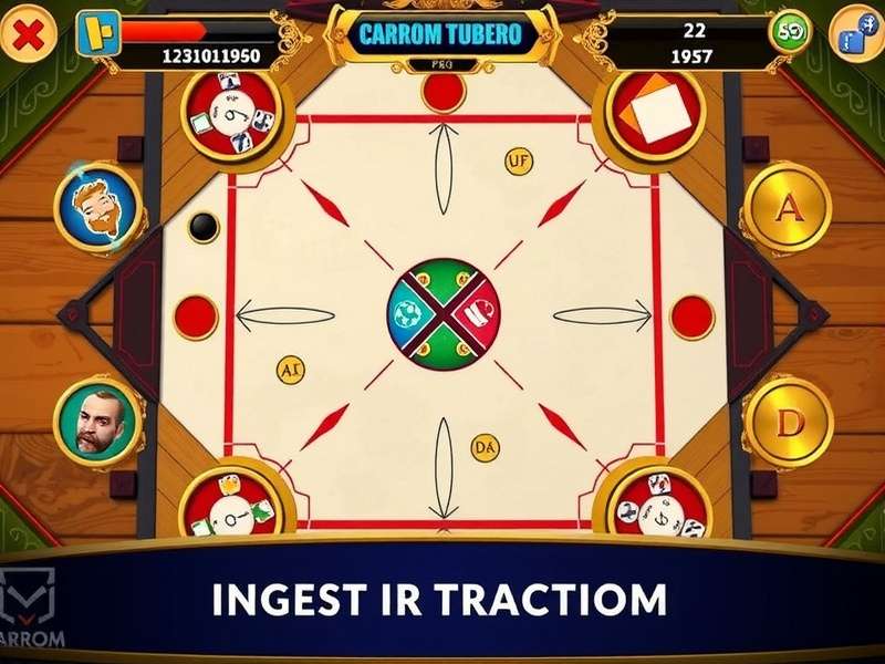 Carrom Turbo Pro Emperor Game Screenshot